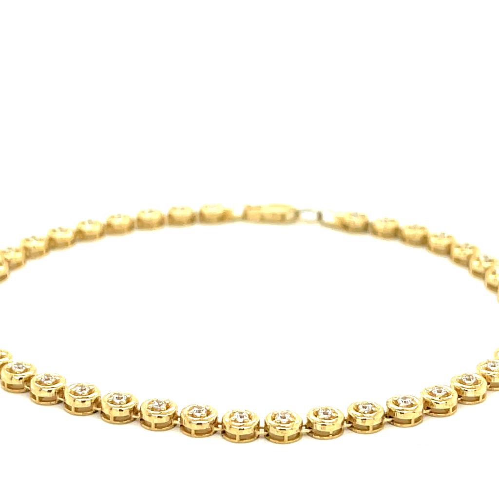 Pulso Dama Oro 10k #9783