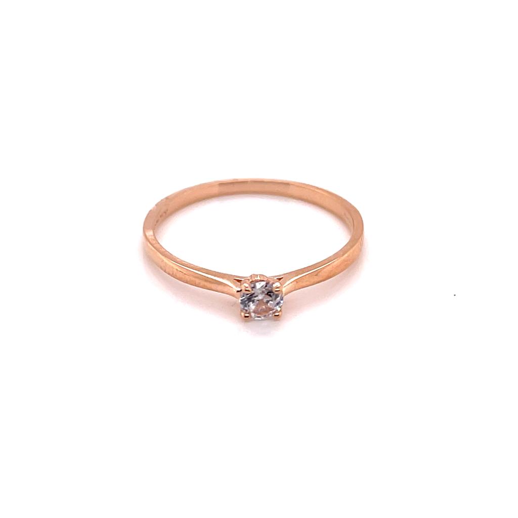 Anillo compromiso Oro 14k #9425