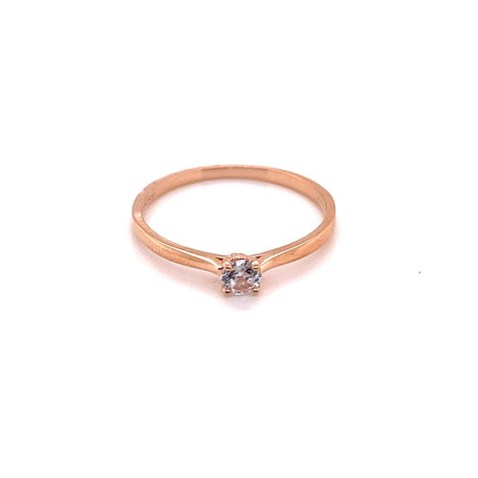 Anillo compromiso Oro 14k #9425
