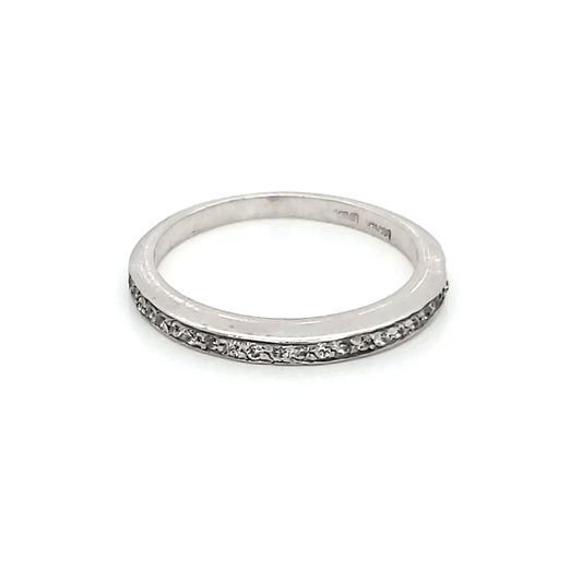 Churumbela Oro Blanco 14k #2842