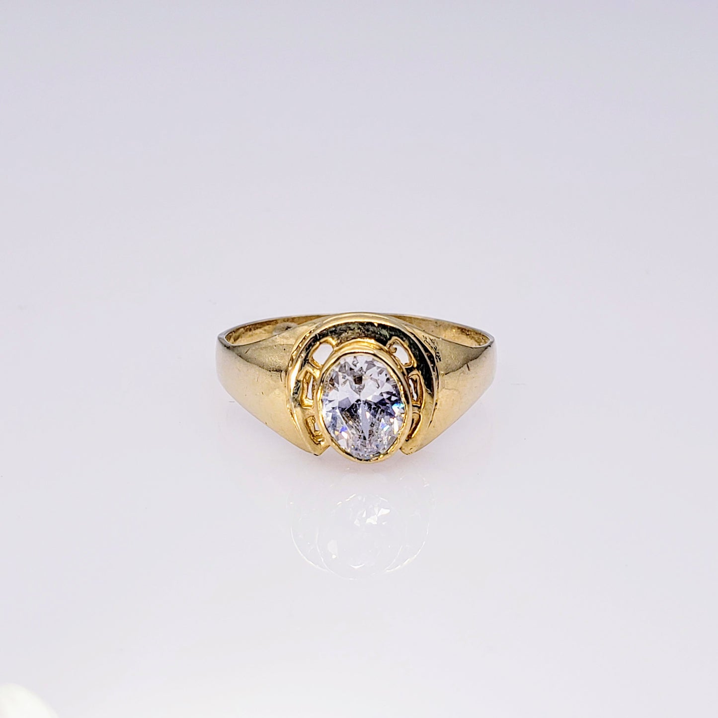 Anillo Caballero Oro 10k #1439