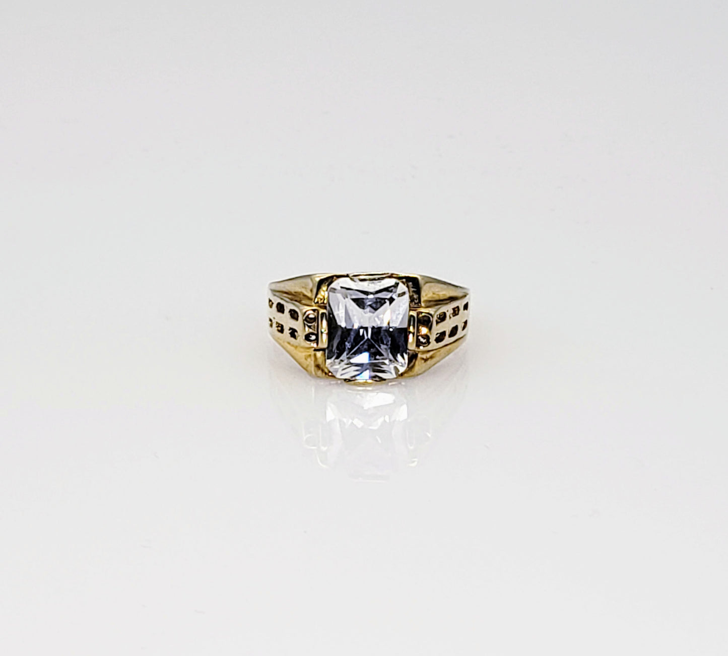 Anillo Caballero Oro 10k #2564