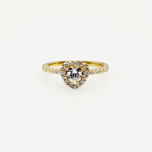 Anillo compromiso Oro 14k #7368