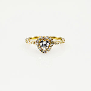 Anillo compromiso Oro 14k #7368