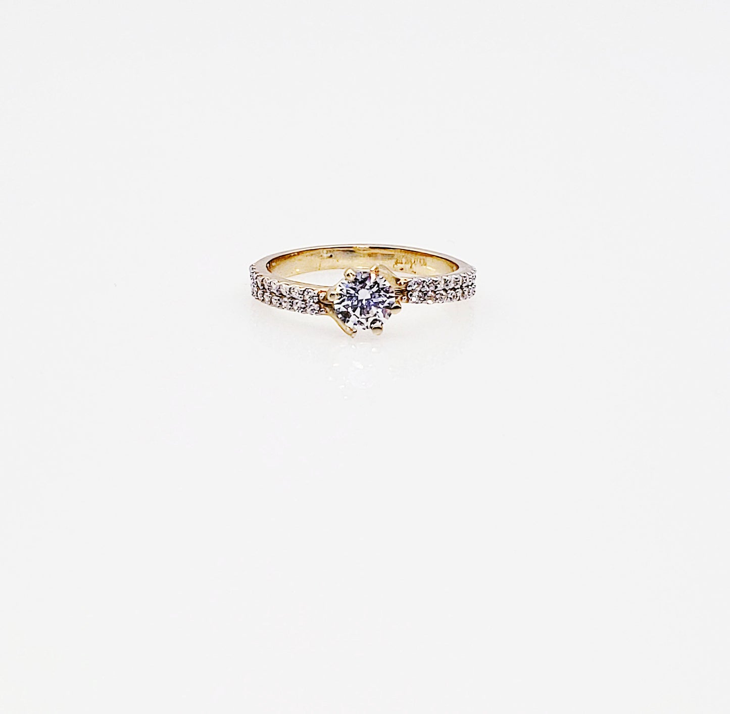 Anillo compromiso Oro 14k #3879