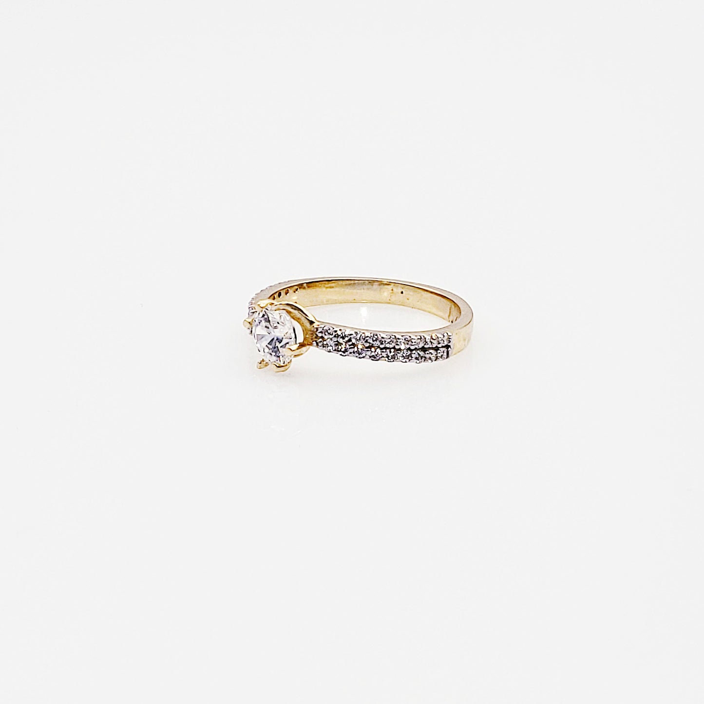 Anillo compromiso Oro 14k #3879