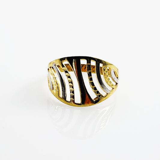 Anillo Oro Dama 10k  #6428