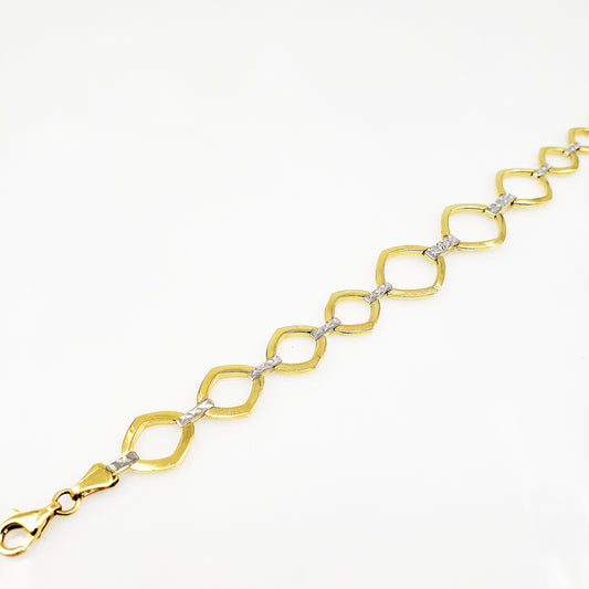 Pulso Dama Oro 14k #6616