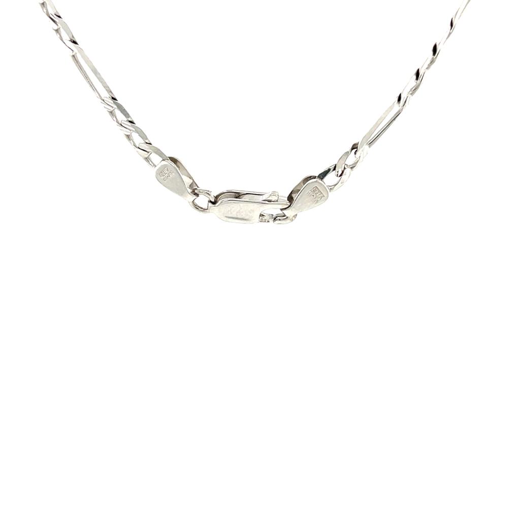 Cadena Oro Blanco 14k #9673
