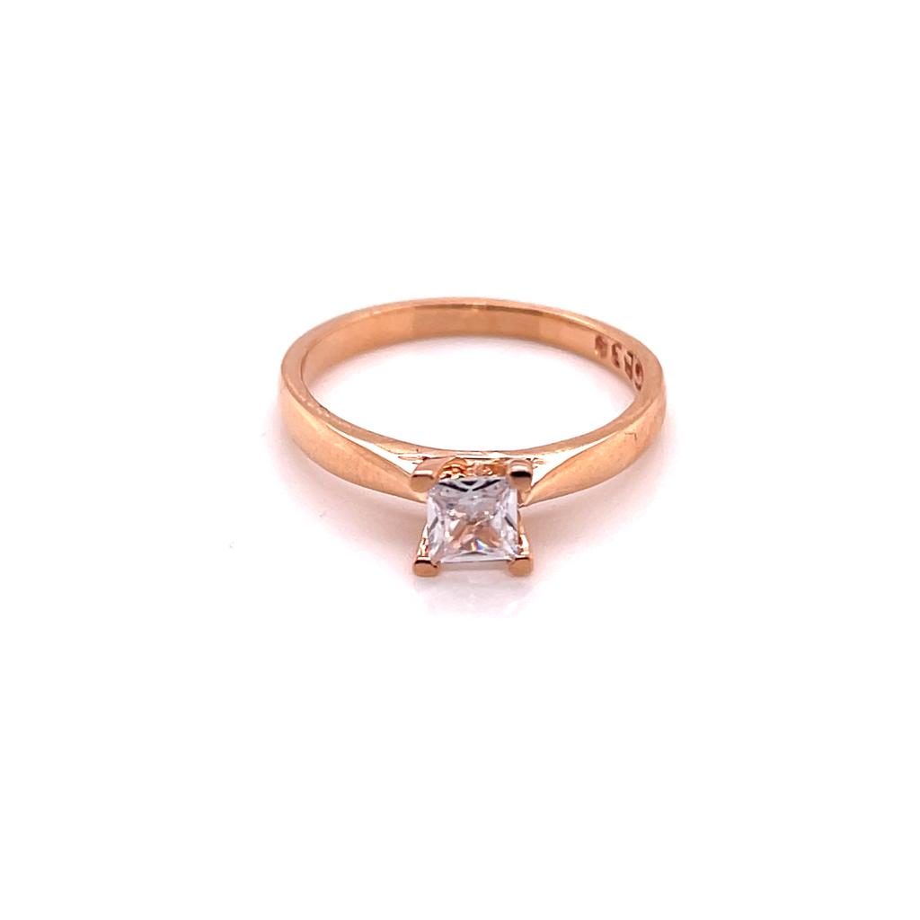 Anillo compromiso Oro 14k #9431