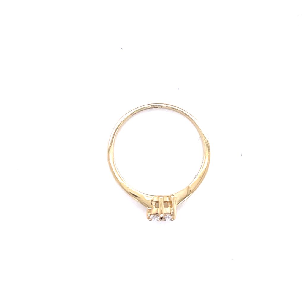 Anillo compromiso Oro 10k #9345