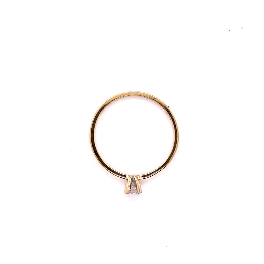 Anillo compromiso Oro 14k #9417