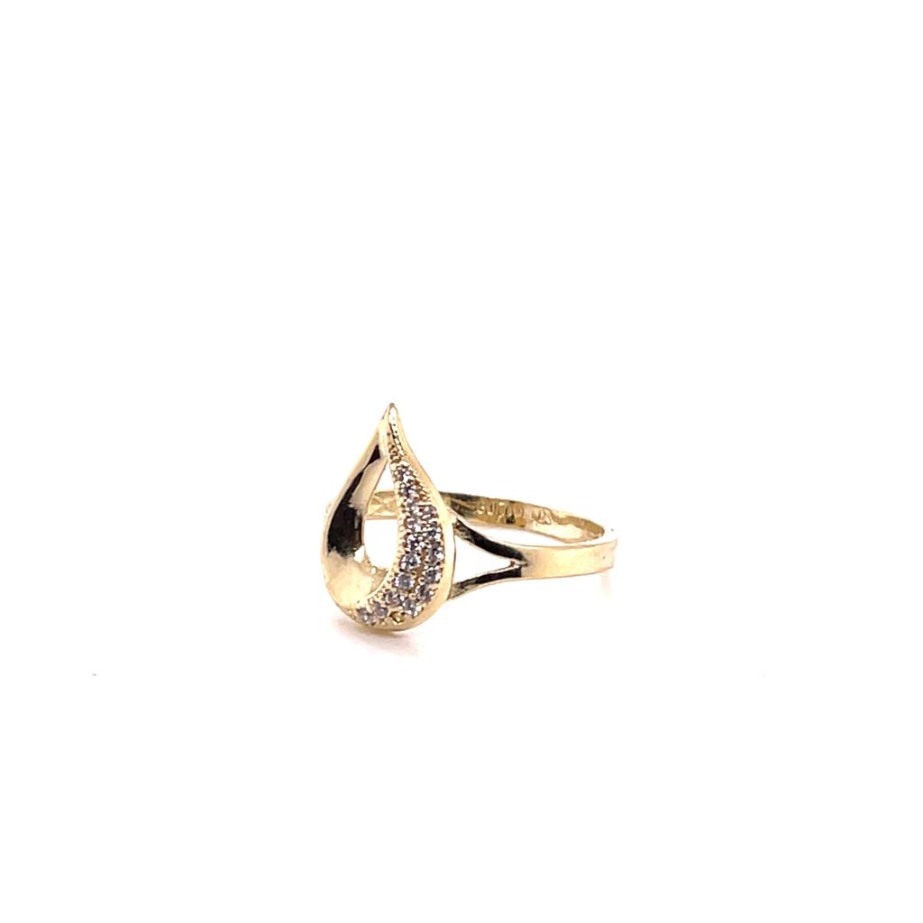 Anillo Oro Dama 10k  #9254