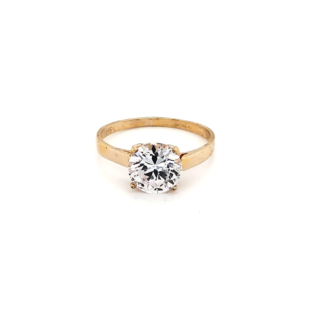 Anillo compromiso Oro 10k #6791