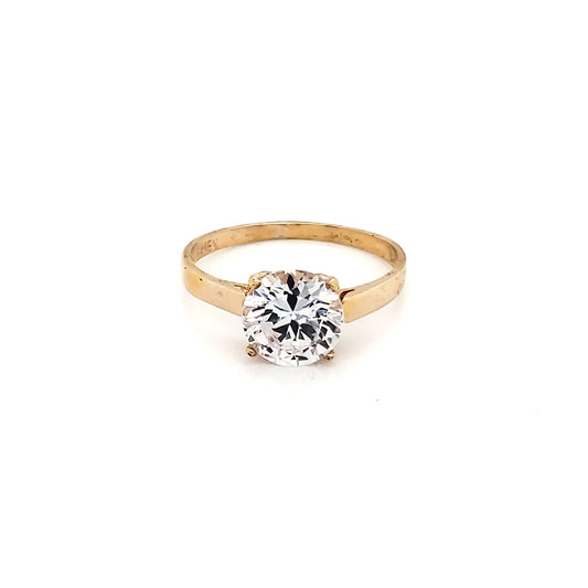 Anillo compromiso Oro 10k #6791