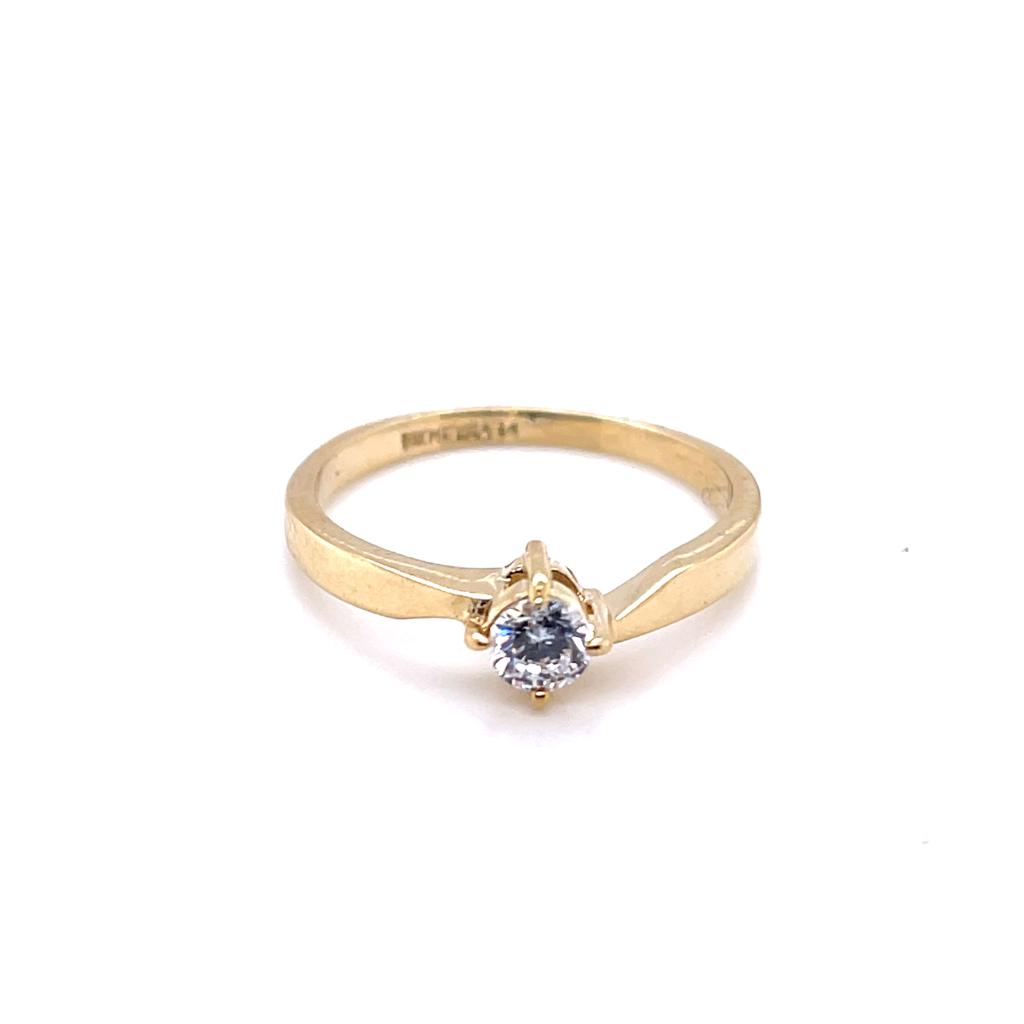 Anillo compromiso Oro 10k #9345