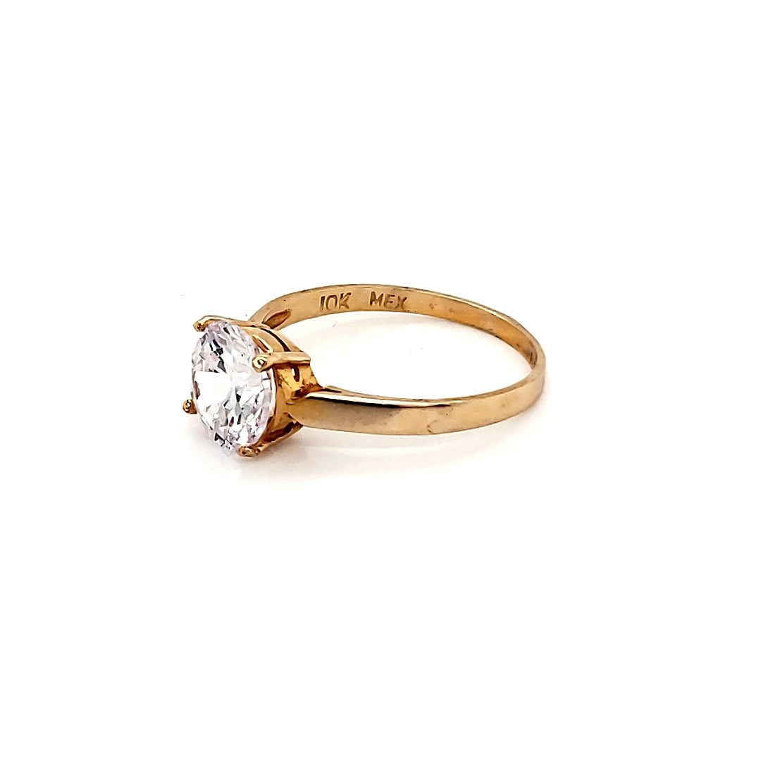 Anillo compromiso Oro 10k #6791