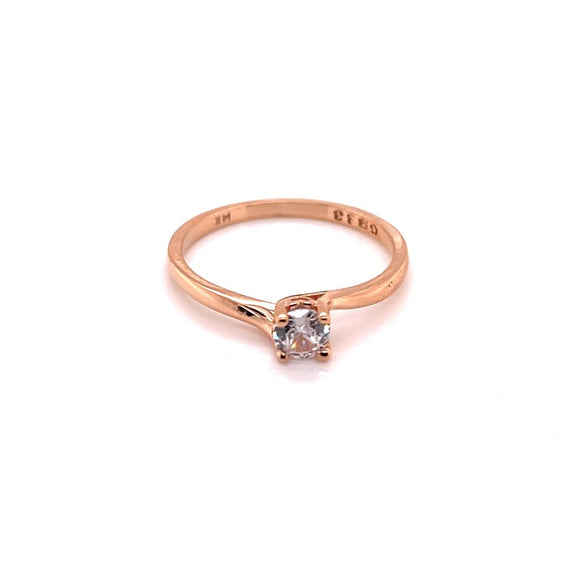 Anillo compromiso Oro 14k #9433