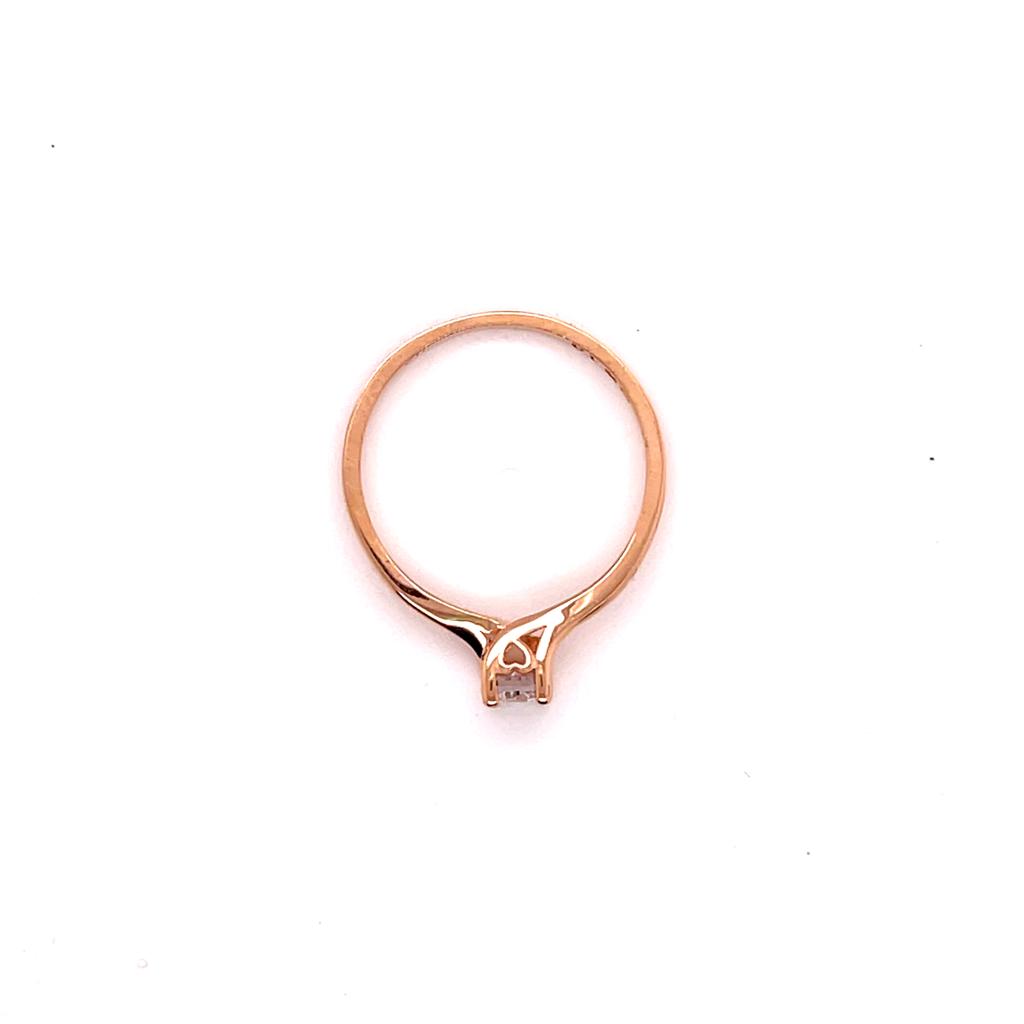 Anillo compromiso Oro 14k #9433