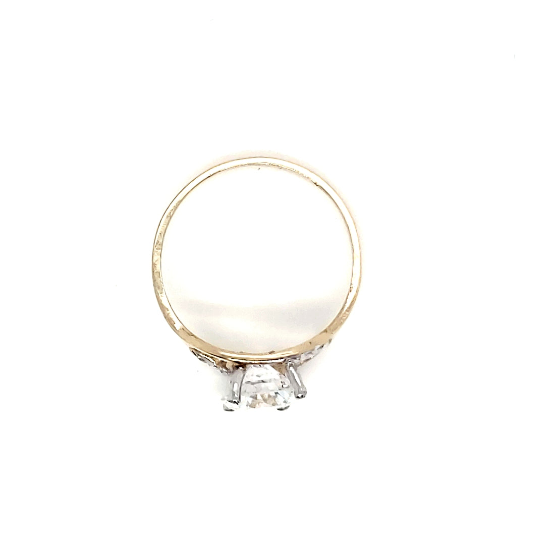 Anillo compromiso Oro 10k #5384