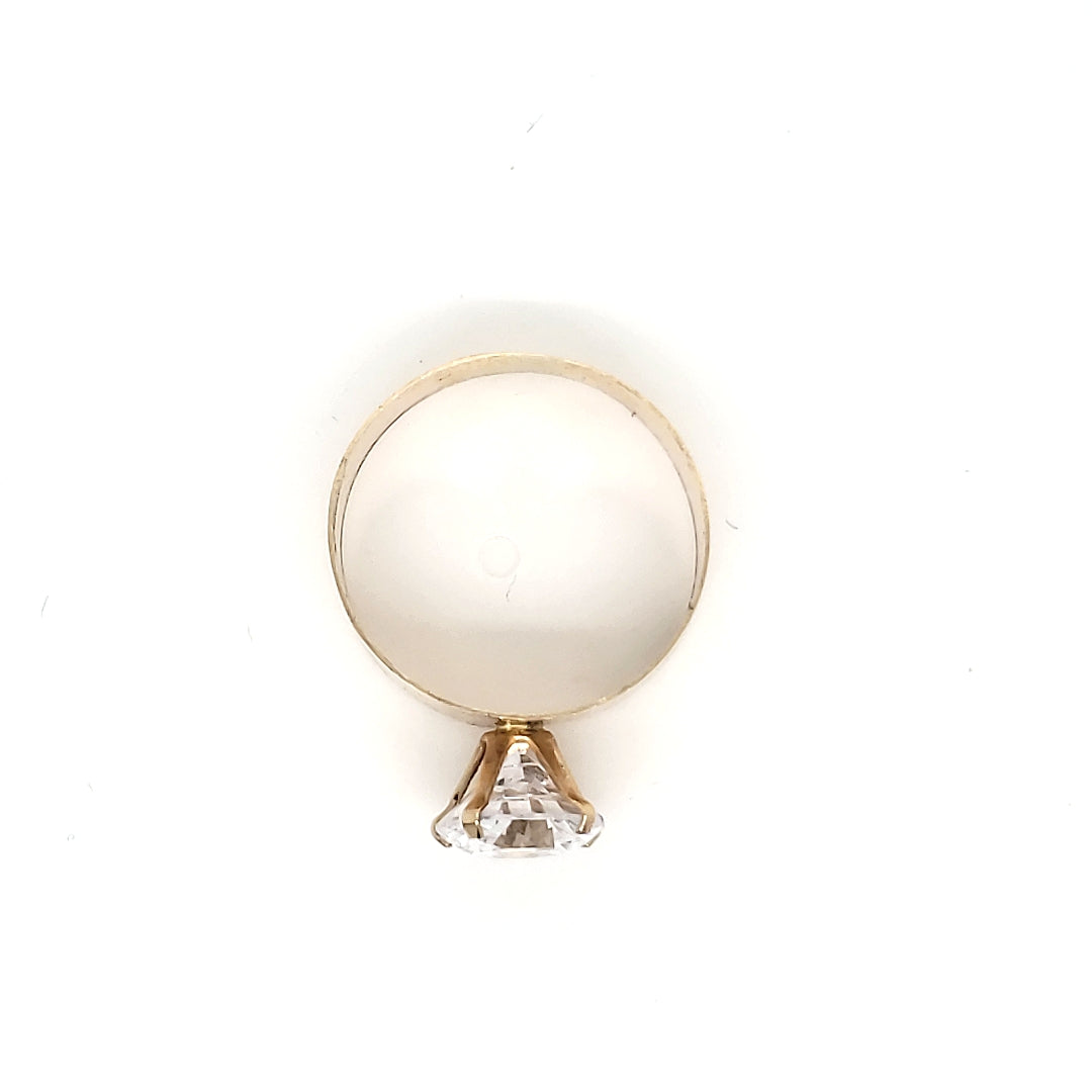 Anillo compromiso Oro 10k #2427