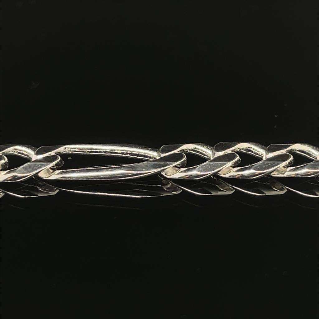 Cadena  Caballero Plata  #8954