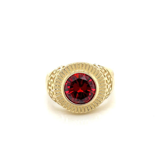 Anillo Caballero Oro 10k #9480