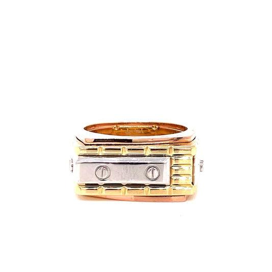 Anillo Caballero Oro 10k #9119