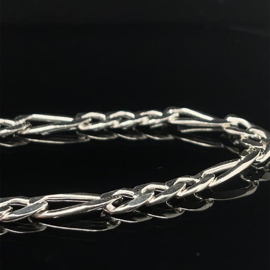 Cadena  Caballero Plata  #8960