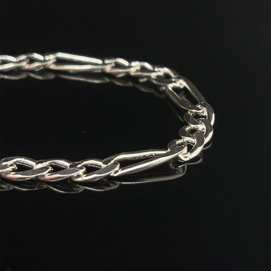 Cadena Caballero Plata  #8971