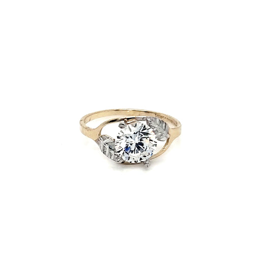 Anillo compromiso Oro 10k #5384