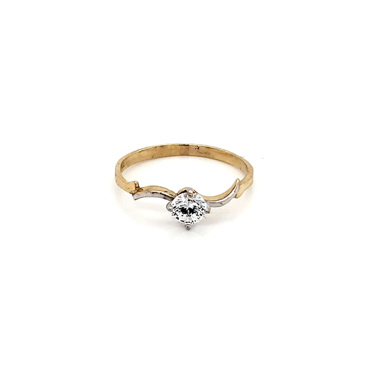 Anillo compromiso Oro 10k #5386