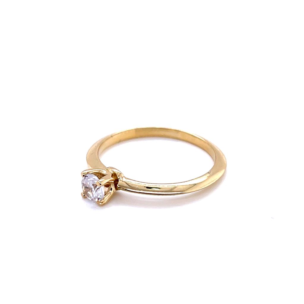 Anillo compromiso Oro 10k #9349