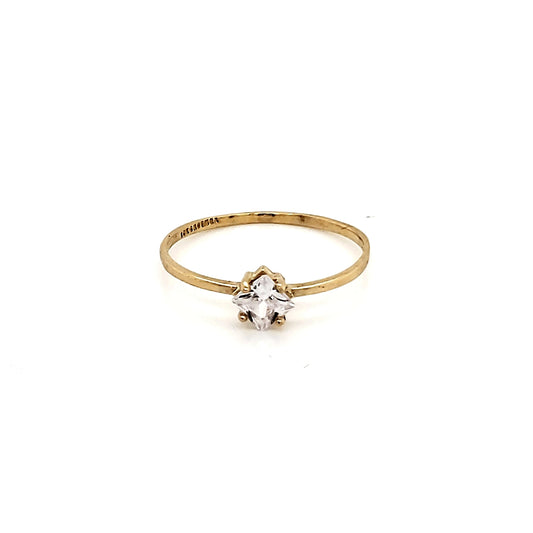 Anillo compromiso Oro 10k #4310