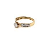 Anillo compromiso Oro 10k #7530