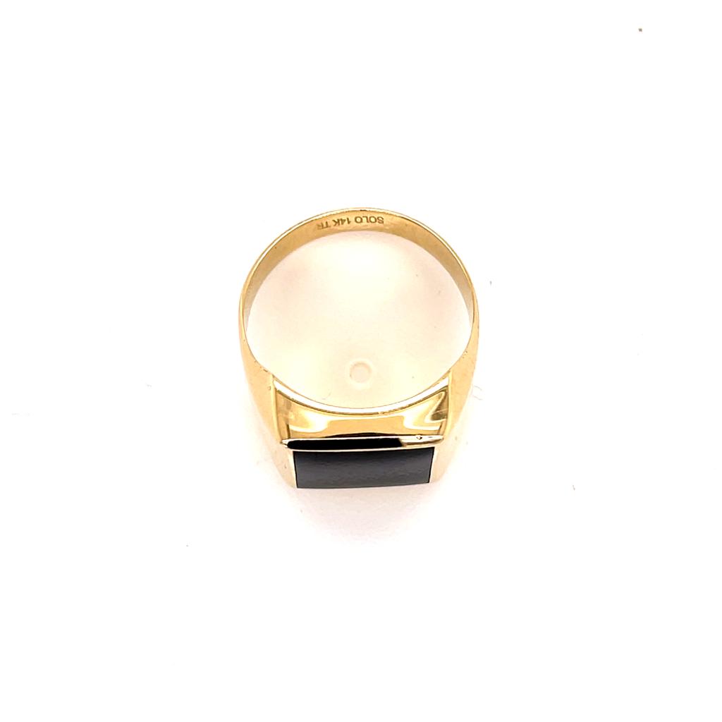 Anillo Caballero Oro 14k #9017