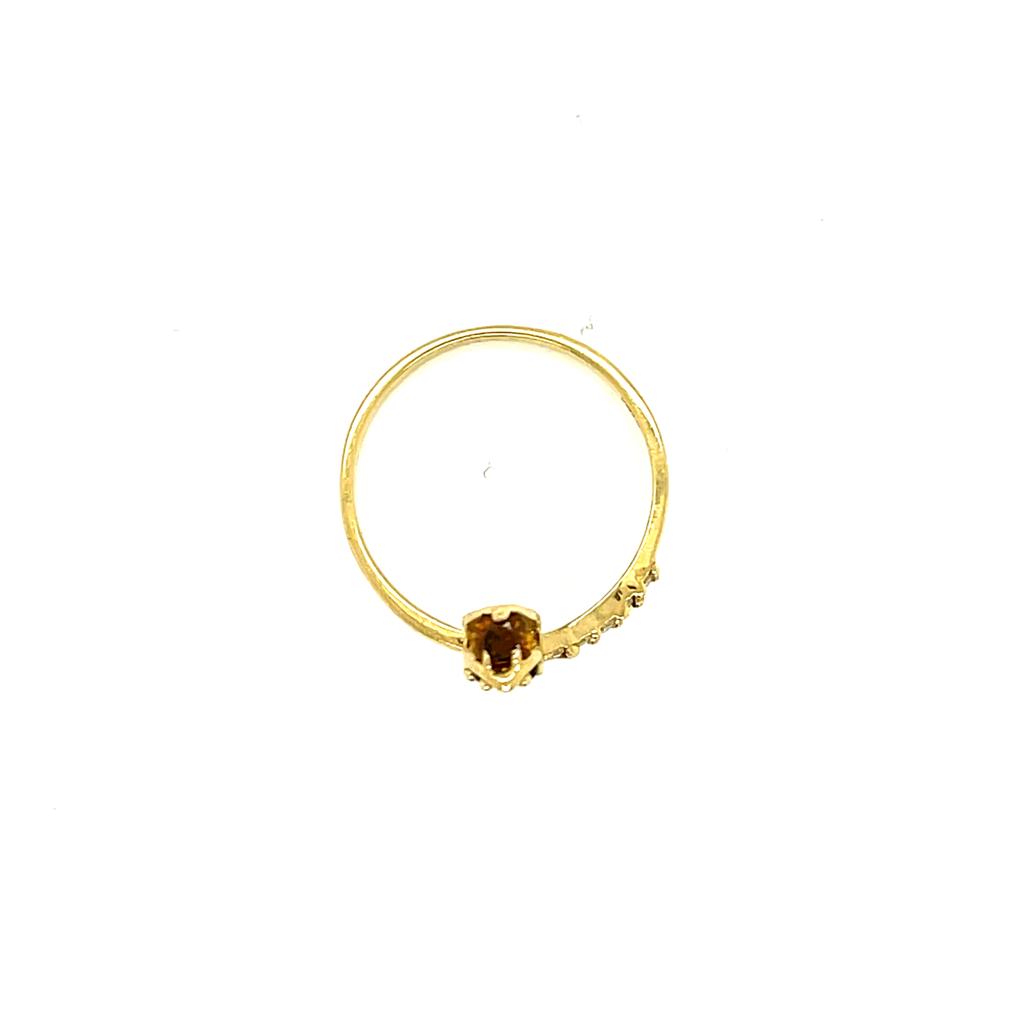 Anillo Oro Dama 10k   #9815