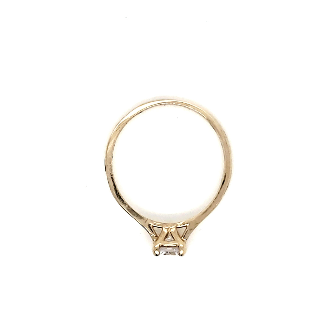 Anillo compromiso Oro 10k #6465
