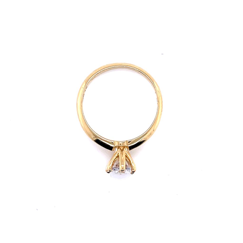 Anillo compromiso Oro 10k #9352