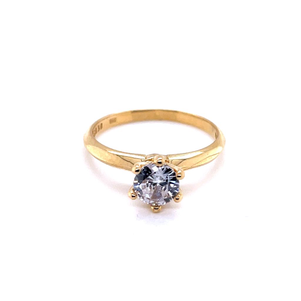 Anillo compromiso Oro 10k #9352