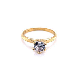 Anillo compromiso Oro 10k #9352
