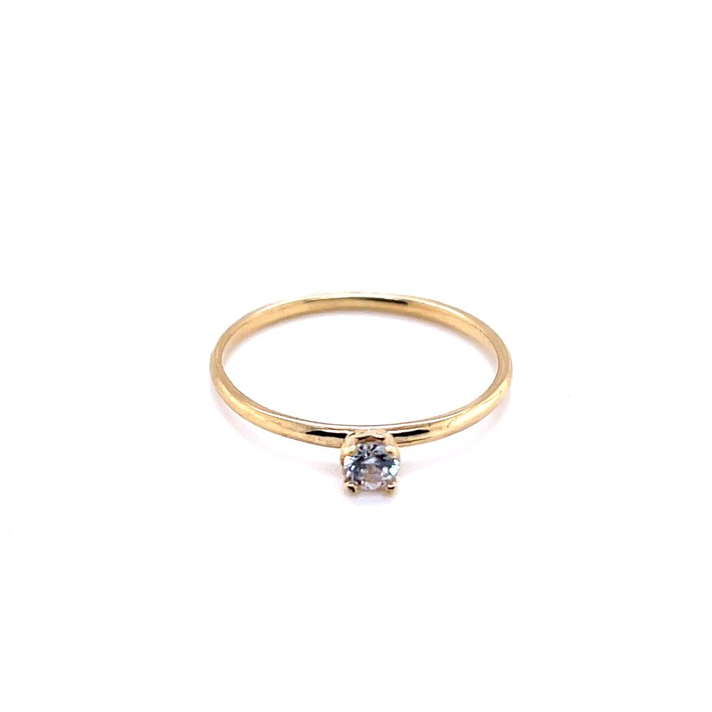 Anillo compromiso Oro 10k #9354