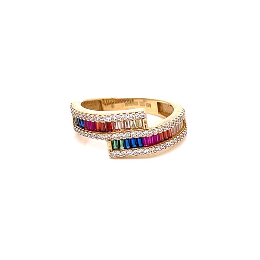 Anillo Oro Dama 10k  #9125