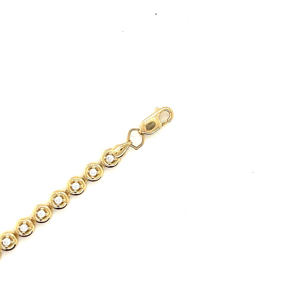 Pulso Dama Oro 10k #9783