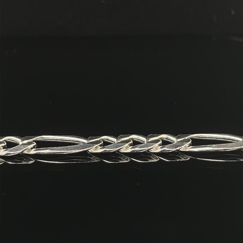 Cadena  Caballero Plata  #8954