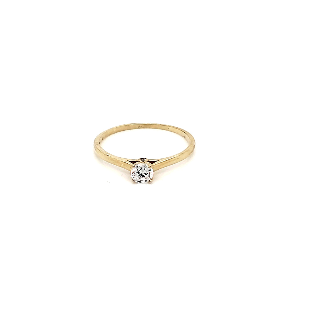 Anillo compromiso Oro 10k #6467