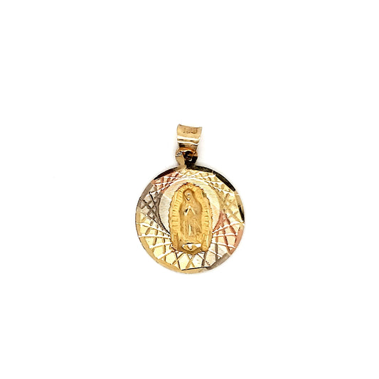 Medalla Oro Amarillo 10k #7268