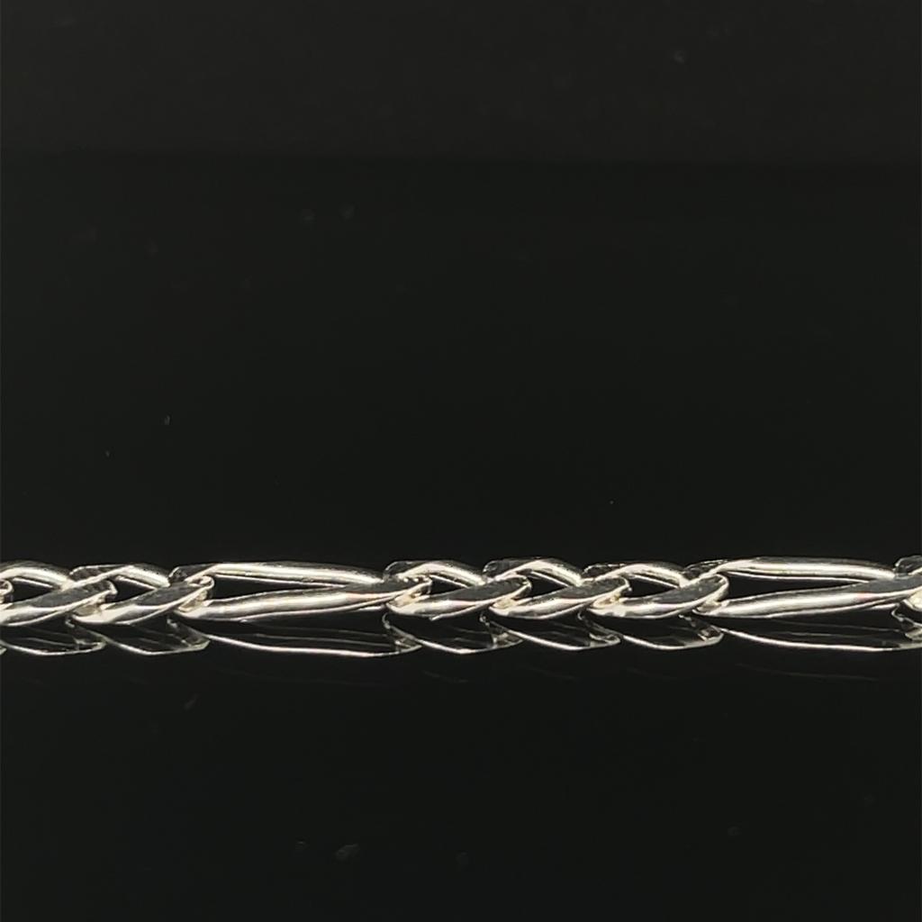 Cadena  Caballero Plata  #8960