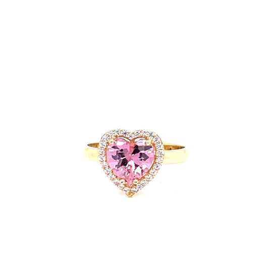 Anillo Oro Dama 10k  #9081