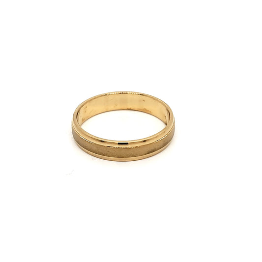Argolla Oro 14k Amarillo 4mm A5140044